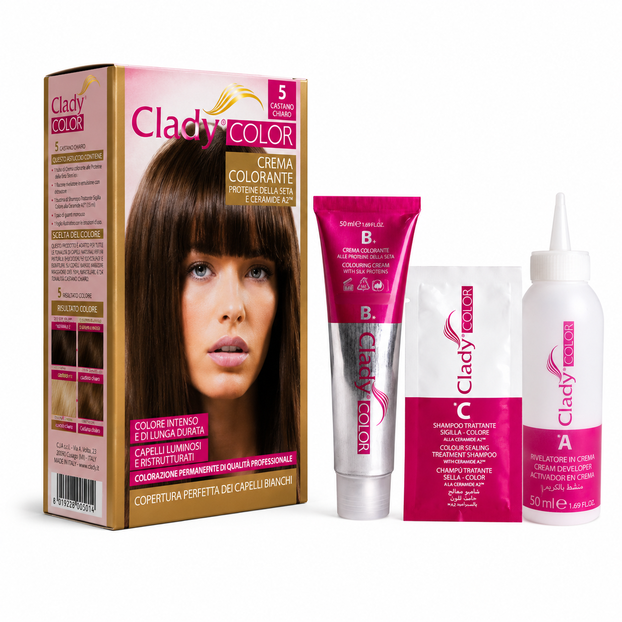 Crema coloranta permanenta 50 ml – Clady Color